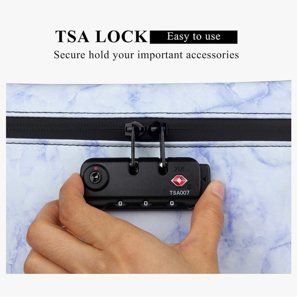 Travel bag secure lock TSA key Smell odor proof valuables special herbs teas - Picture 4 of 4